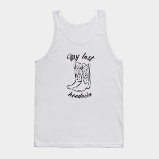 Bachelorette Party Shirts Hoedown Tank Top